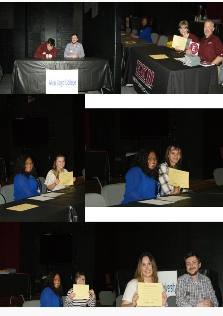 Congratulations to the Owsley County High School 2023 seniors on making their commitment on Senior Signing Day. Good luck and best wishes to all as they will graduate on Saturday! Photo credits to Erinn Caudill