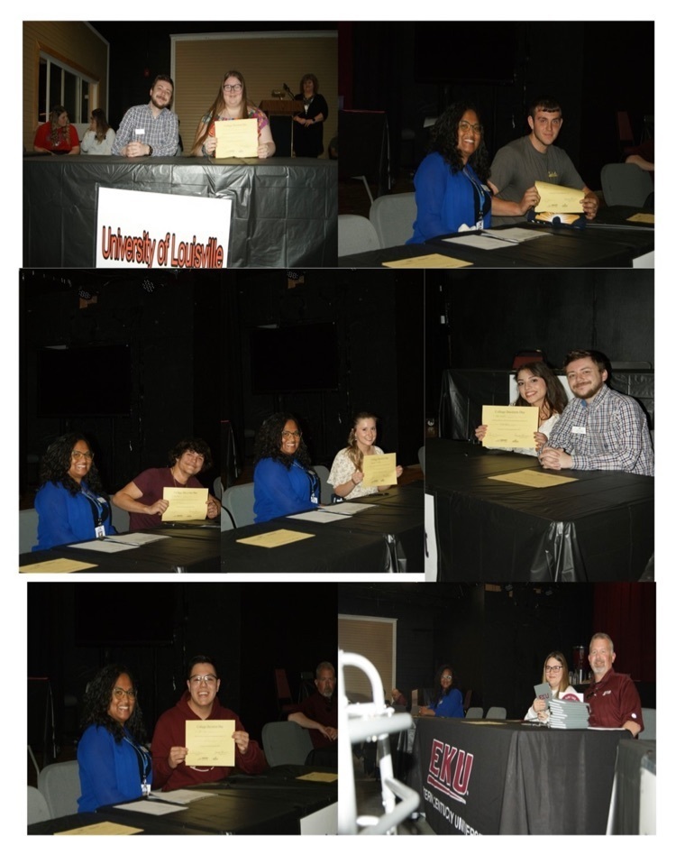 Congratulations to the Owsley County High School 2023 seniors on making their commitment on Senior Signing Day. Good luck and best wishes to all as they will graduate on Saturday! Photo credits to Erinn Caudill