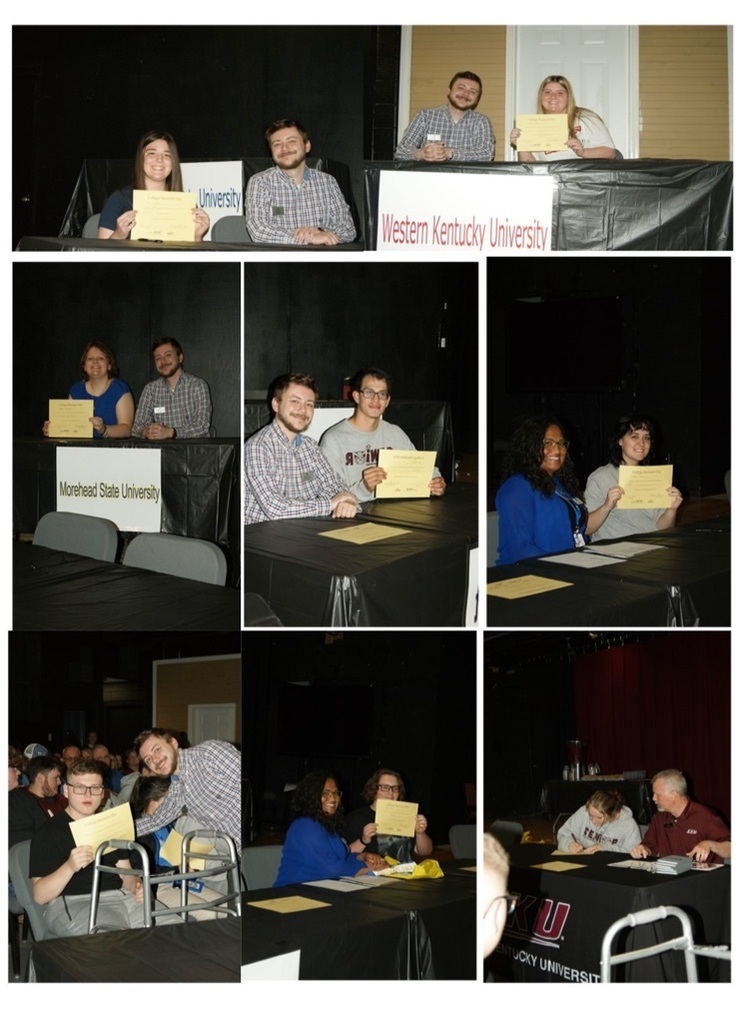 Congratulations to the Owsley County High School 2023 seniors on making their commitment on Senior Signing Day. Good luck and best wishes to all as they will graduate on Saturday! Photo credits to Erinn Caudill