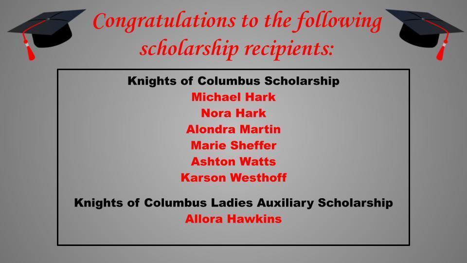 Scholarships