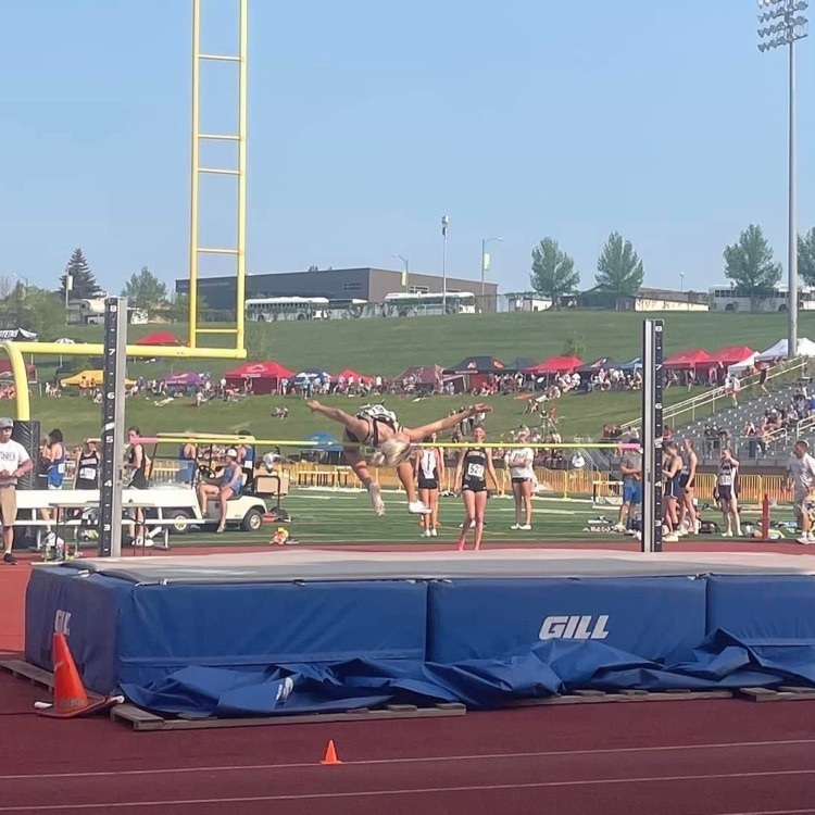Congratulations to Megan Mission for placing 5th at State in High Jump!