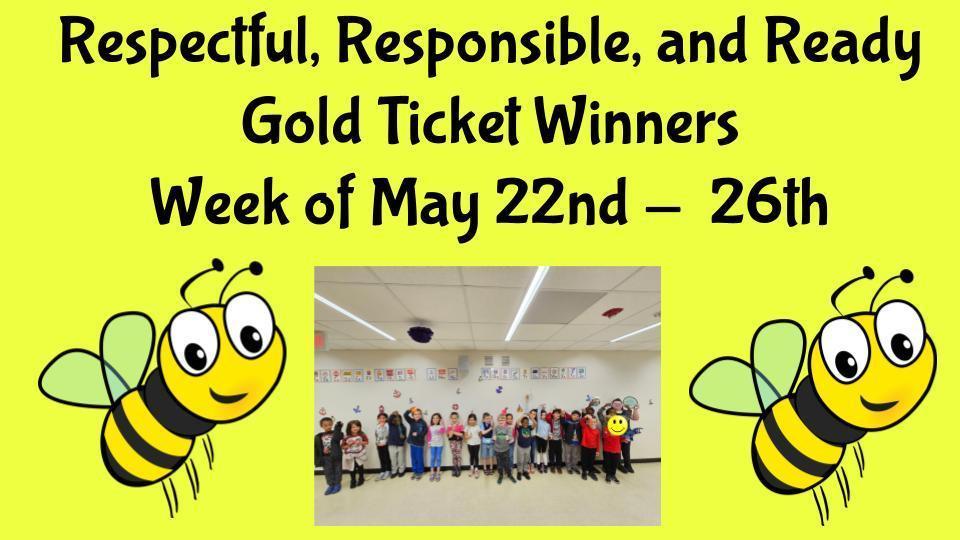 Gold Ticket Winners