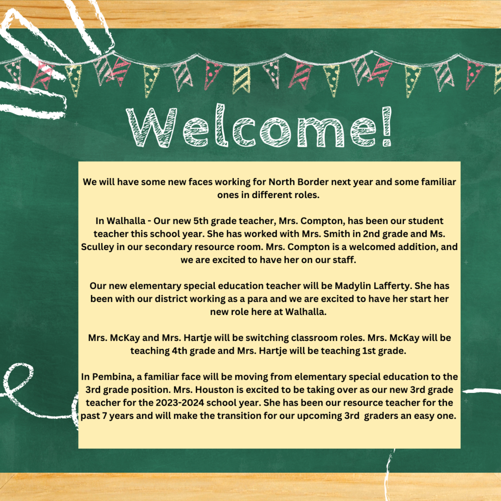 Welcome new and returning staff!