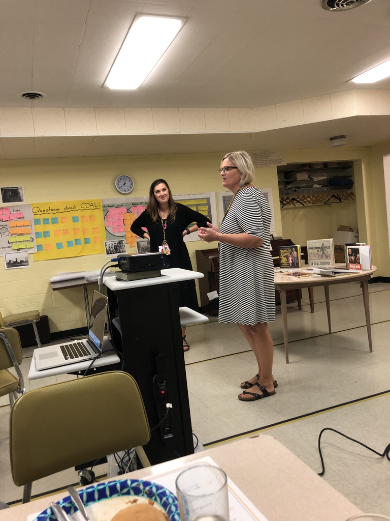 TY MP East Principal @robincfoster for inviting MIss Zehr & Mrs. Bell to share @Rotary of Kalona our 2nd Grade Social Studies Unit focused on Buxton & Kalona, IA we created, piloted & are ready to teach again before the 2020 IA Core Social Studies Standards rollout. #mphawks