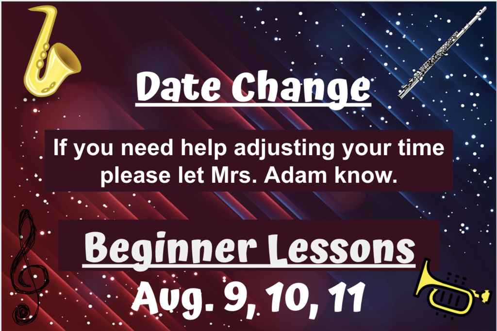 If you already signed up, Mrs. Adam just bumped your date 1 week earlier and left your time the same. https://bit.ly/Beginner2023