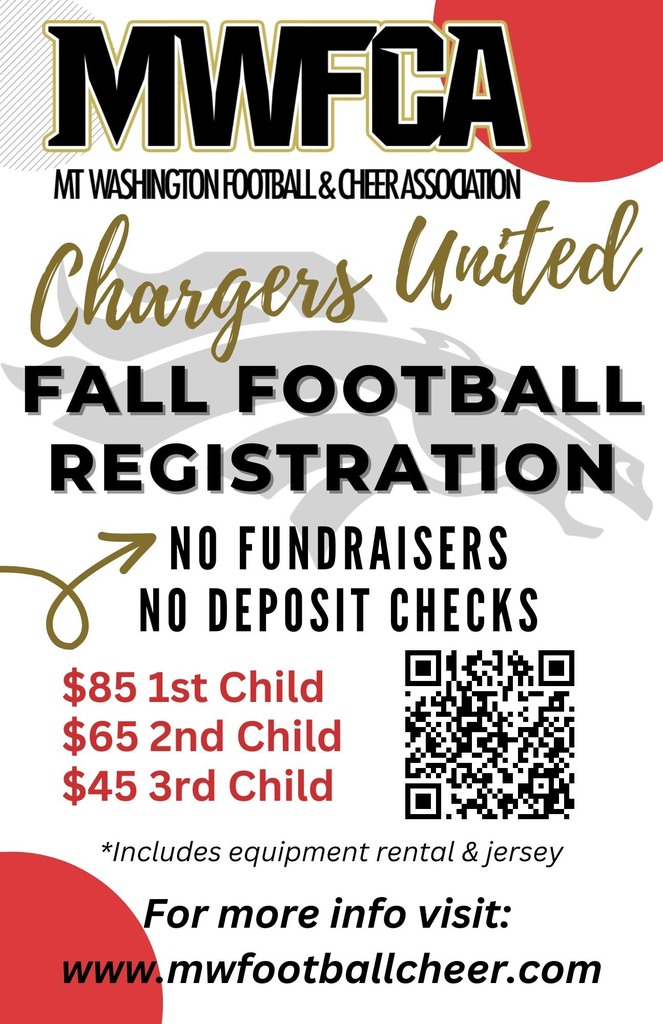 MWFCA Fall Football Registration