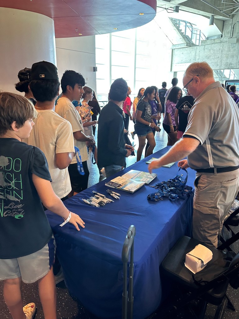 Middle school AVID students attend College Fair and Speaker Series at Miami Marlins stadium