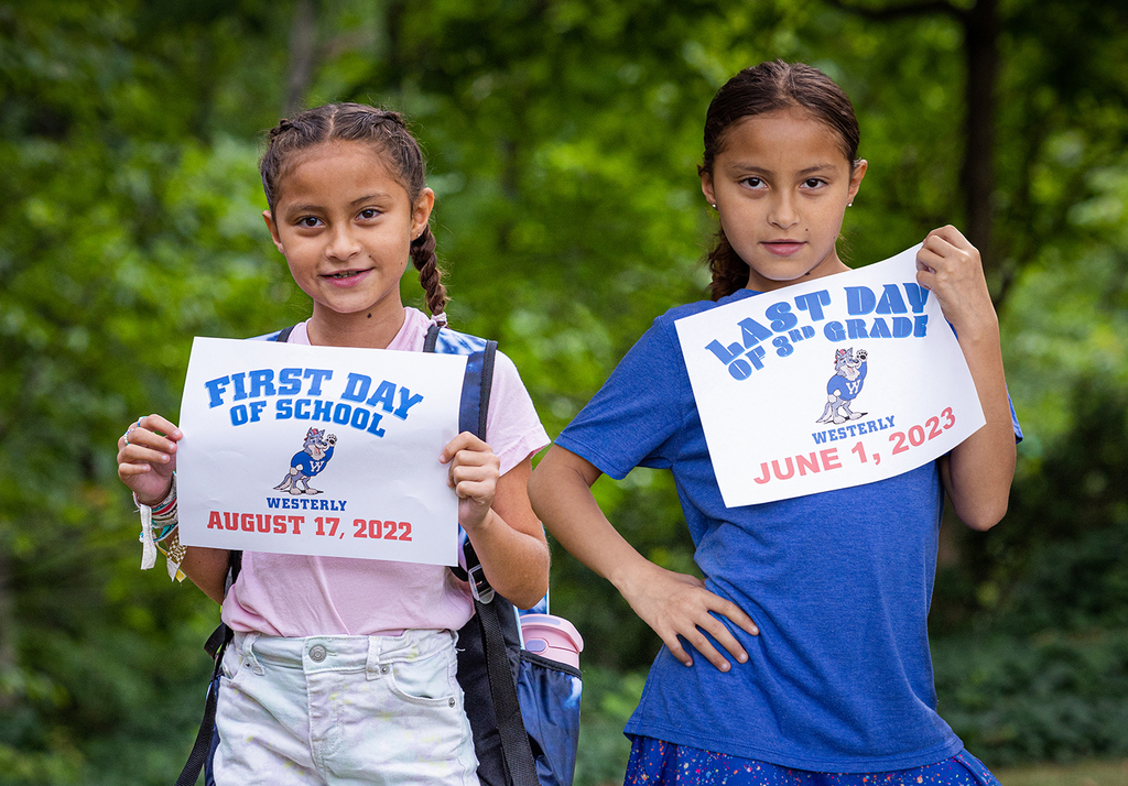 First and Last Day of Third Grade