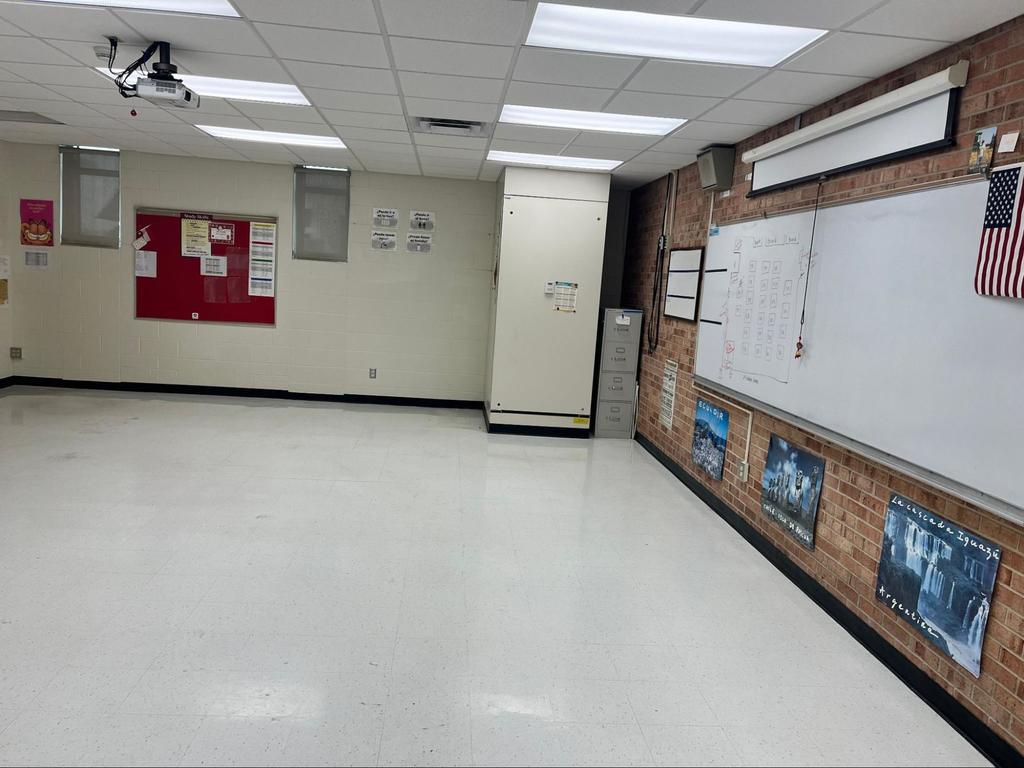 Empty classroom