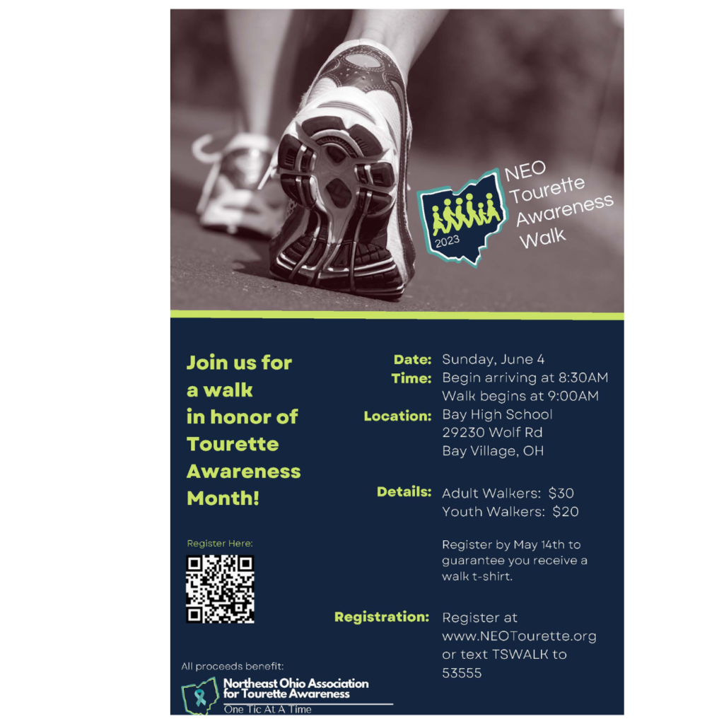 Tourette Walk Flyer