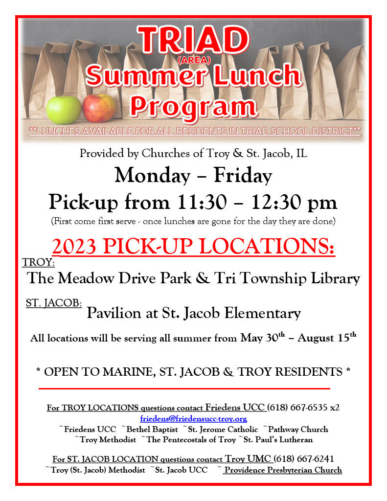 Summer Lunch Program 2023