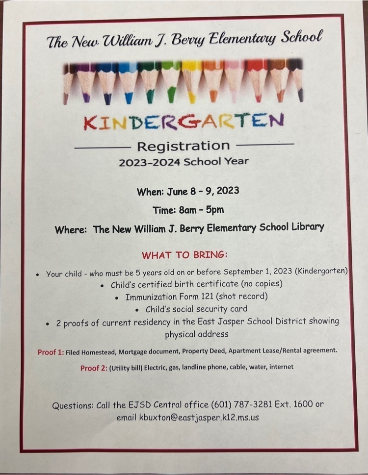 Kindergarten Registration