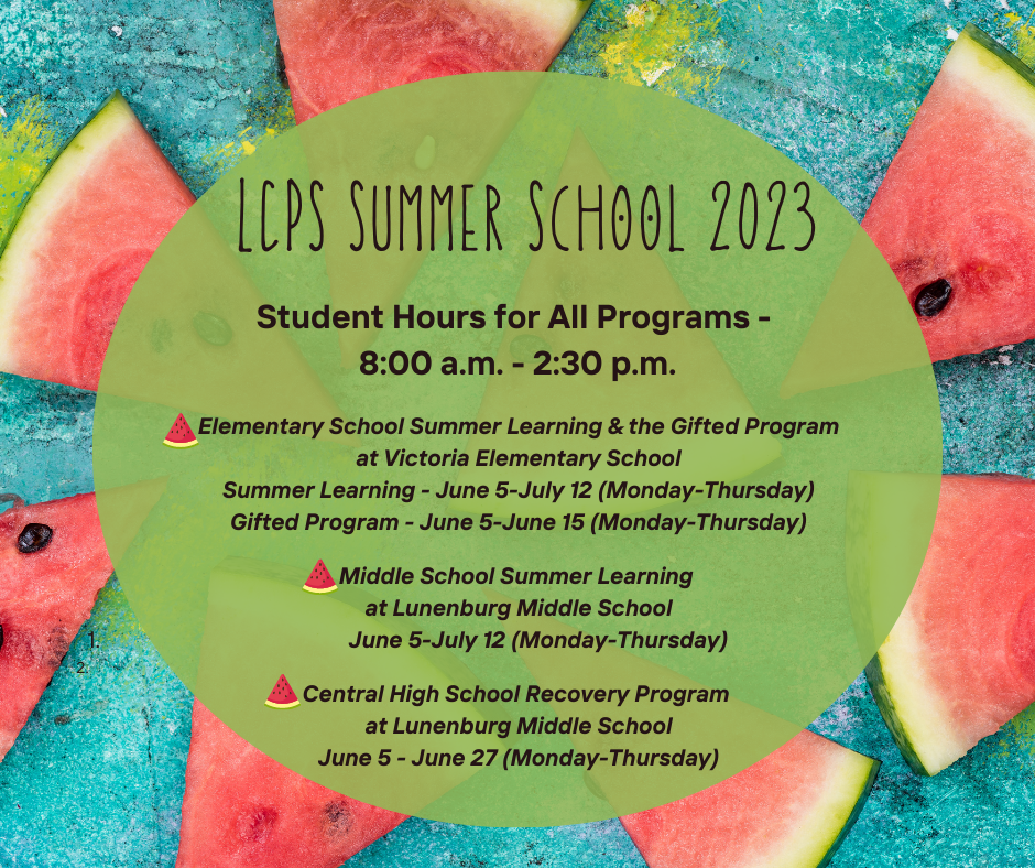 LCPS Summer School 2023