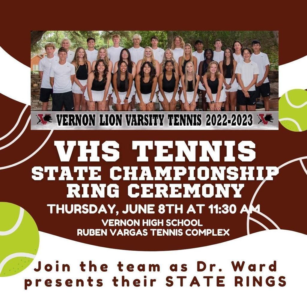 tennis ring ceremony