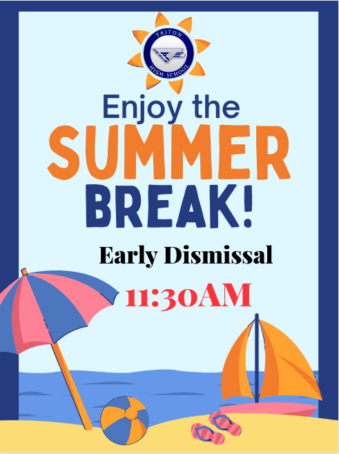 Early Dismissal 11:30AM at THS today