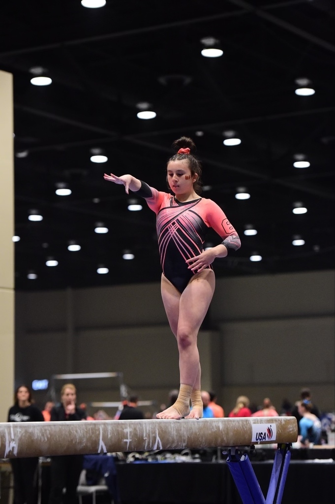 1) Locust Valley High School sophomore Celeste Field took home a National Champion Award for finishing ninth in the country in her age group at the 2023 USA Gymnastics Women’s Development Program National Championships in May.