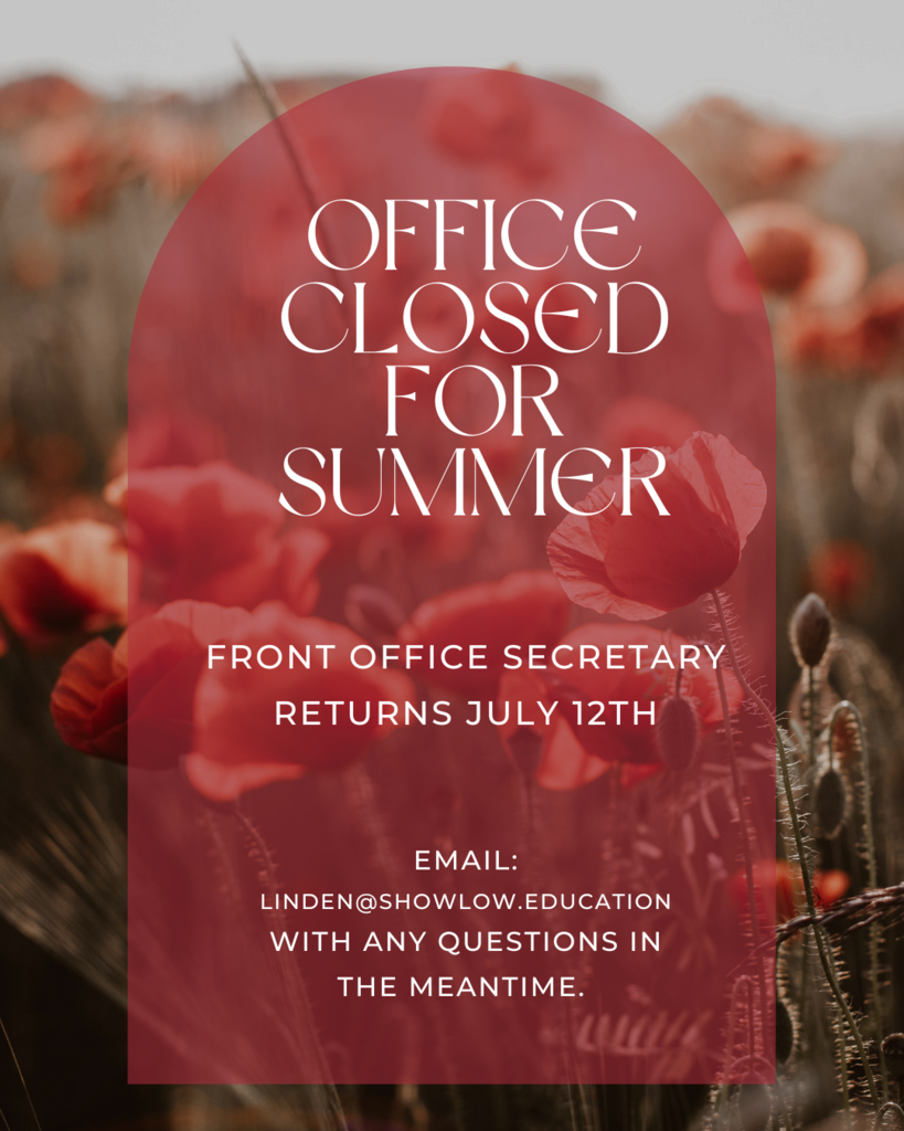 Front office closed