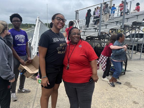 Student/Staff participants at the D.A.R.E. event 