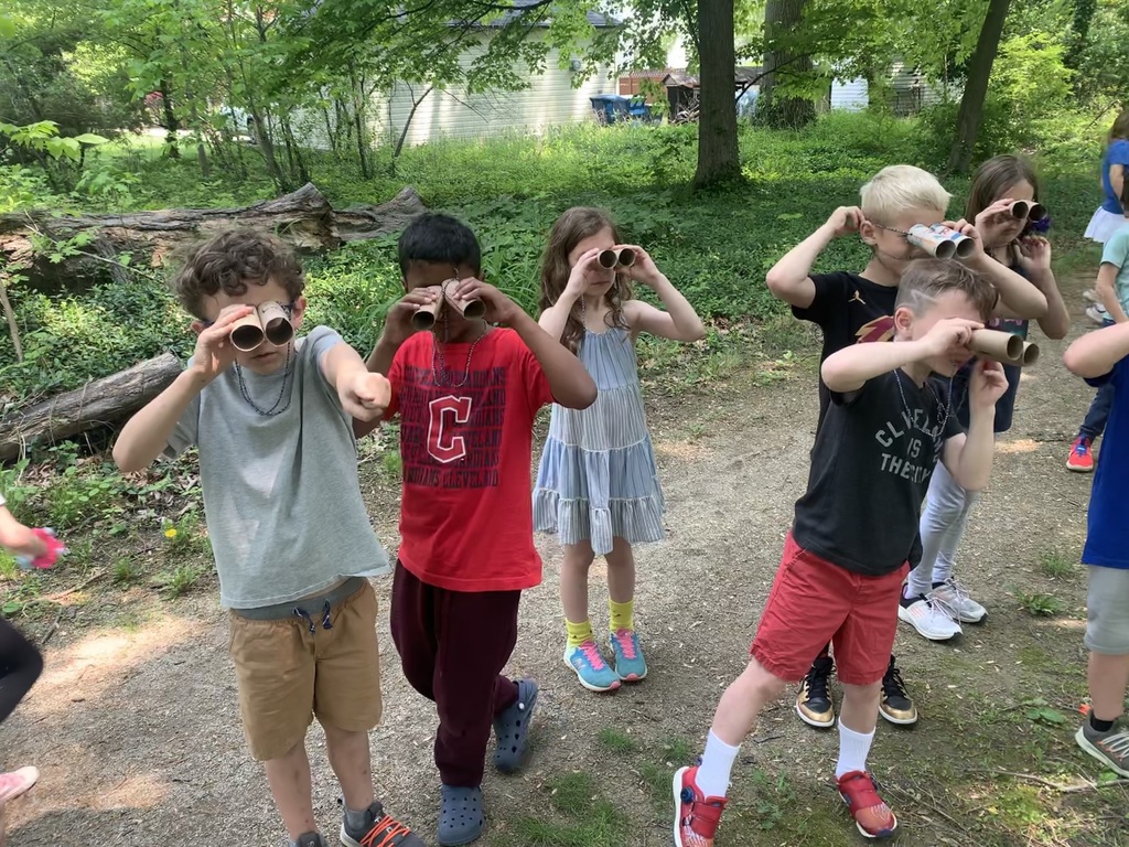 Birding during Camping Week in Godfray's class