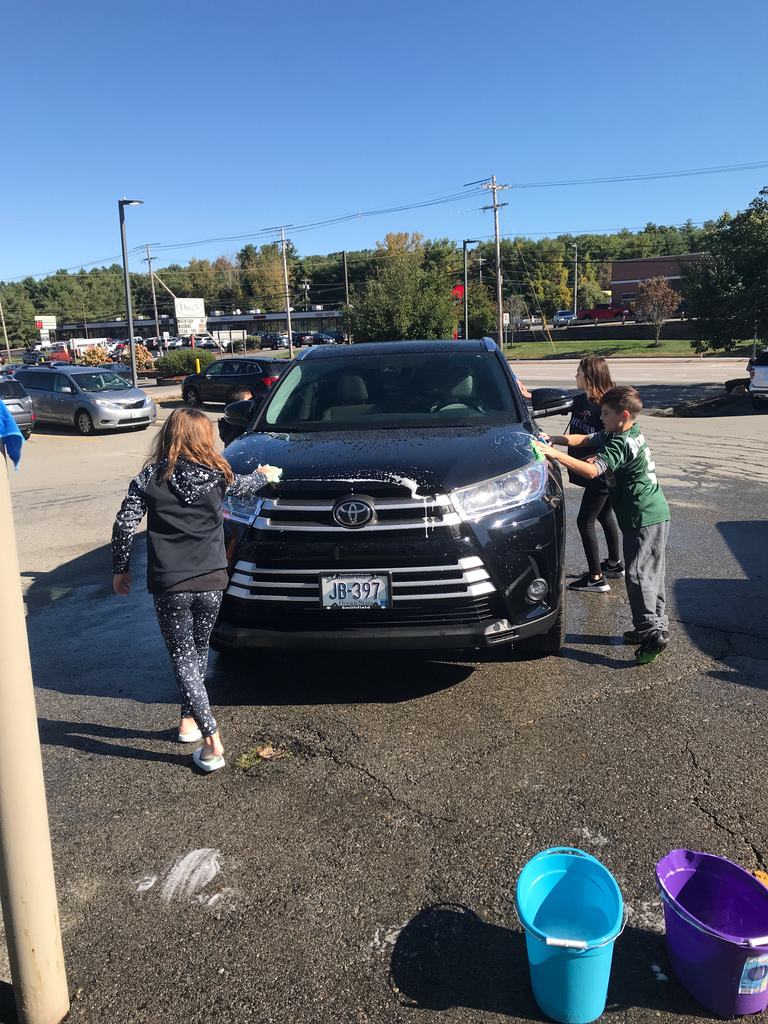 Washing cars