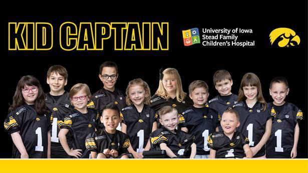 MP East 2nd grader, Gabby, will be @UIchildrens Kid Captain @HawkeyeFootball game on Oct. 12 vs Penn State. Fri., Oct. 11, we will have an all school assembly to celebrate her big game. Please come dressed in Hawkeye gear.#mphawks