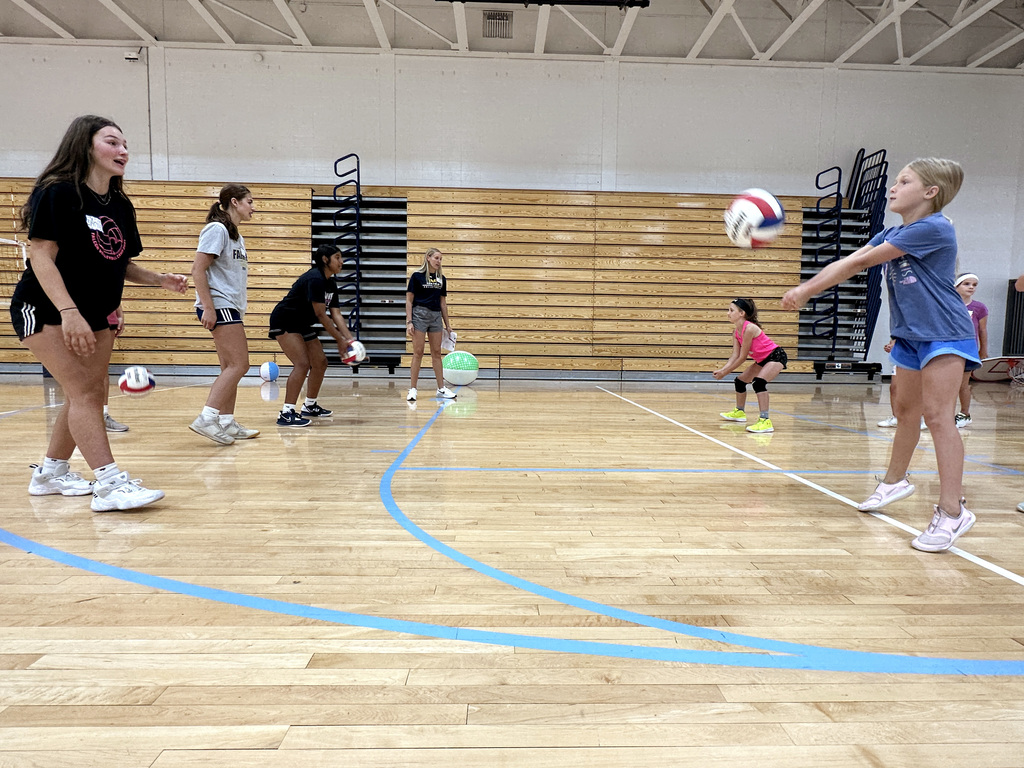 Volleyball camp