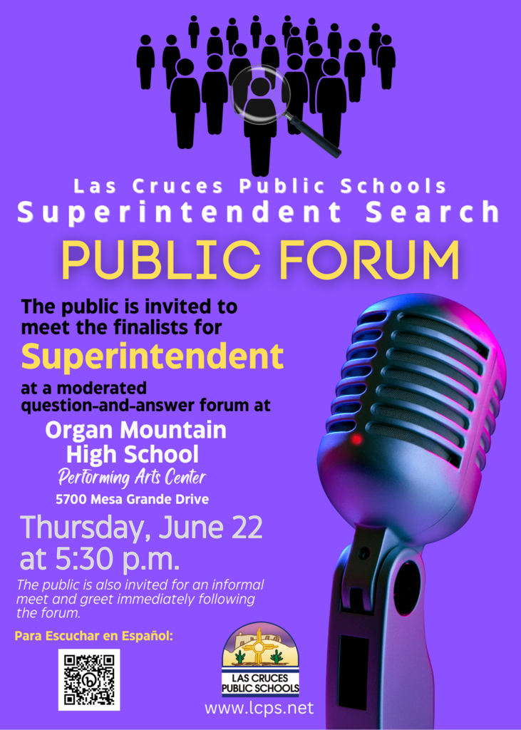 Superintendent Search Public Forum