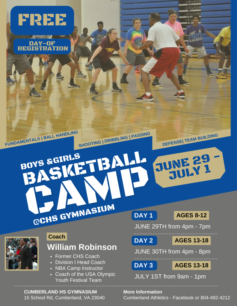 Basketball Camp Flyer