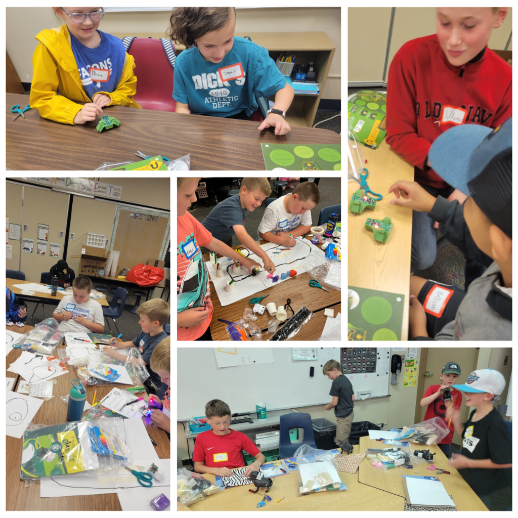 Kids at Camp Invention