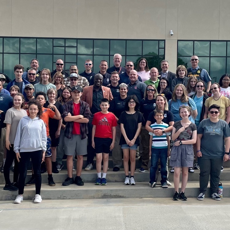 This year's Pikes Peak Regional Law Enforcement Teen Academy hosted at CMHS with a culminating celebration of our youth and officers by C/S Mayor Yemi Mobolade!