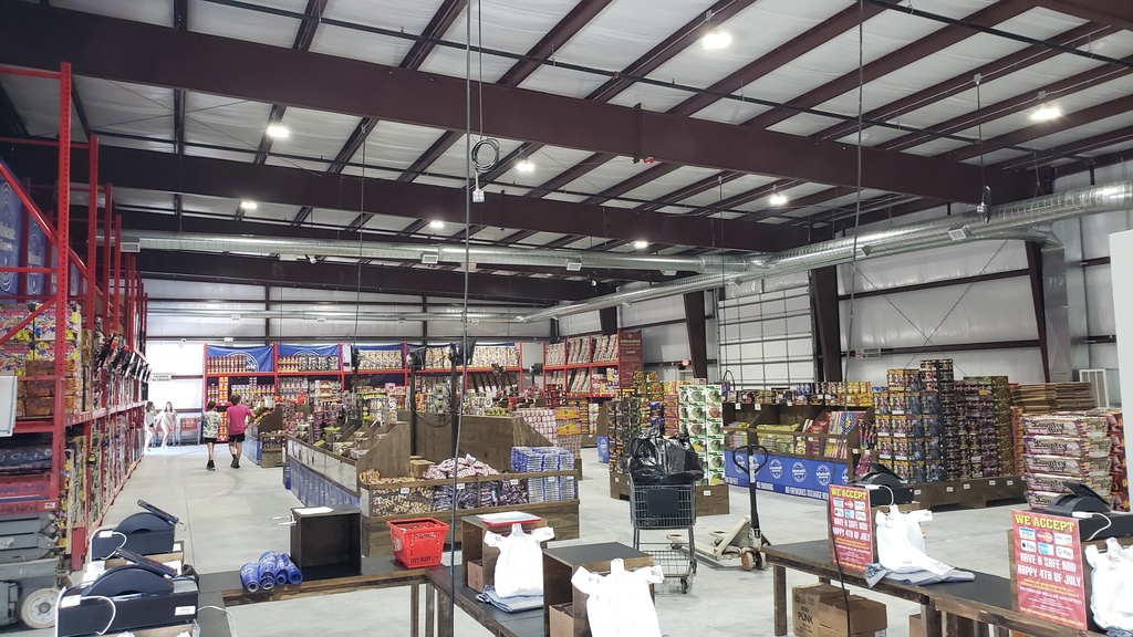 Indoor Fireworks Shopping