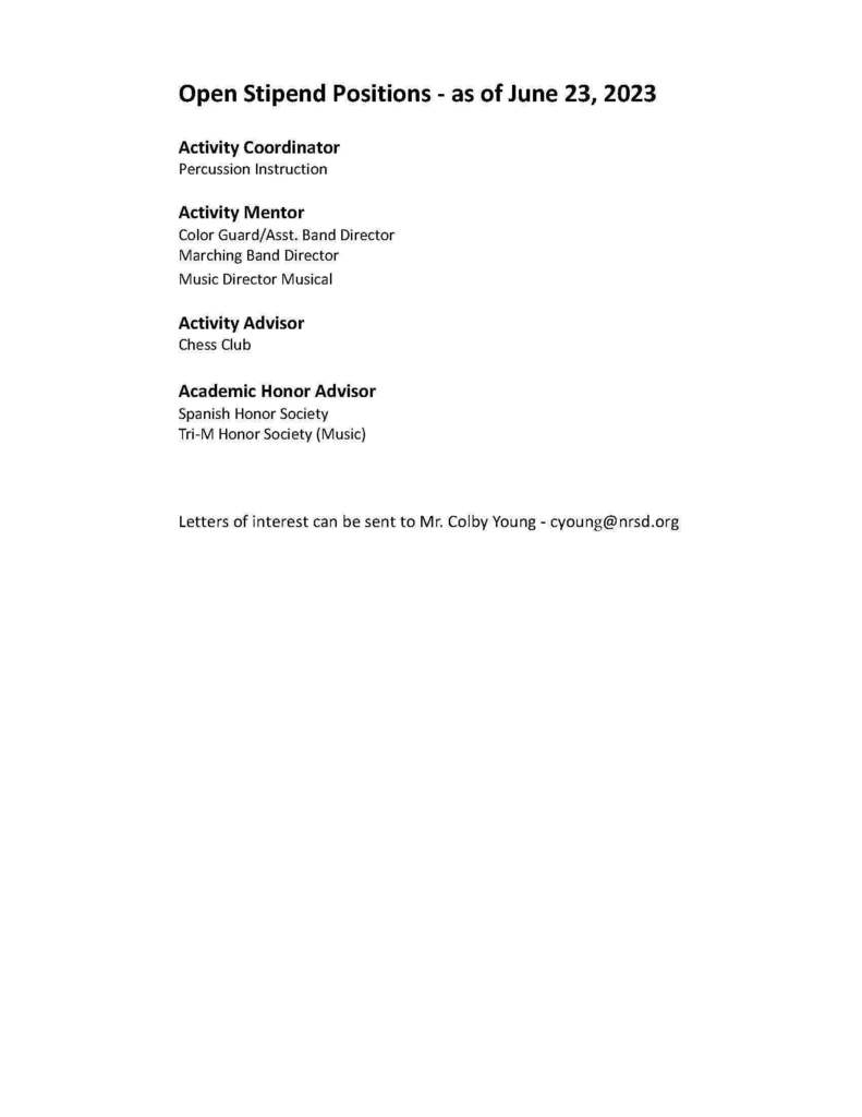 stipend