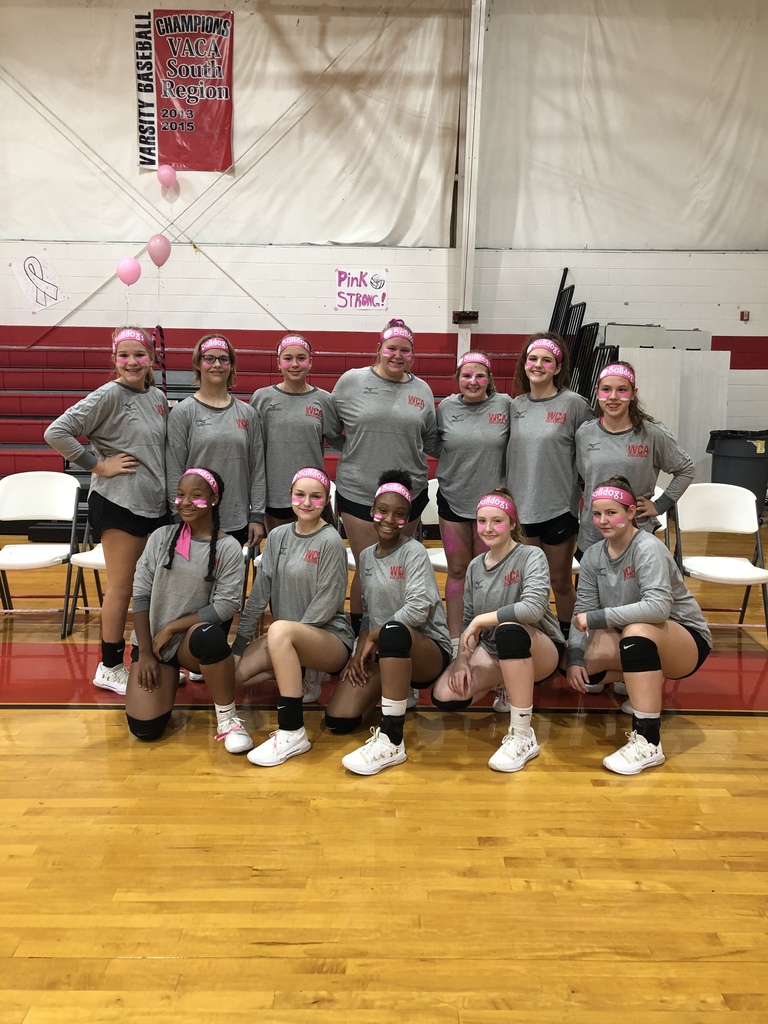 WCA is Pink Strong!