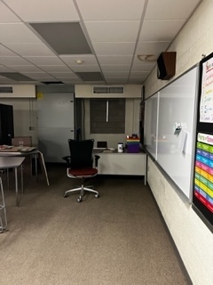 clean classroom