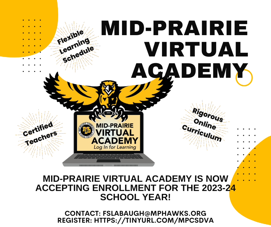 MP Virtual Academy flyer