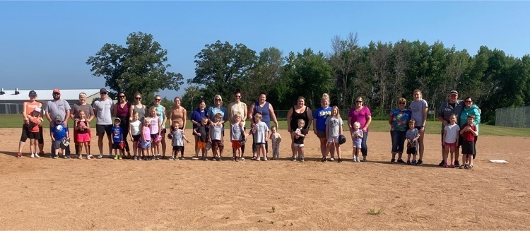 T-Ball adults vs kids! 