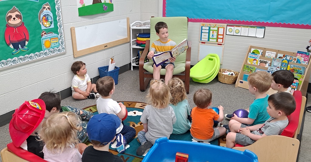Toddler Room reading buddy photo