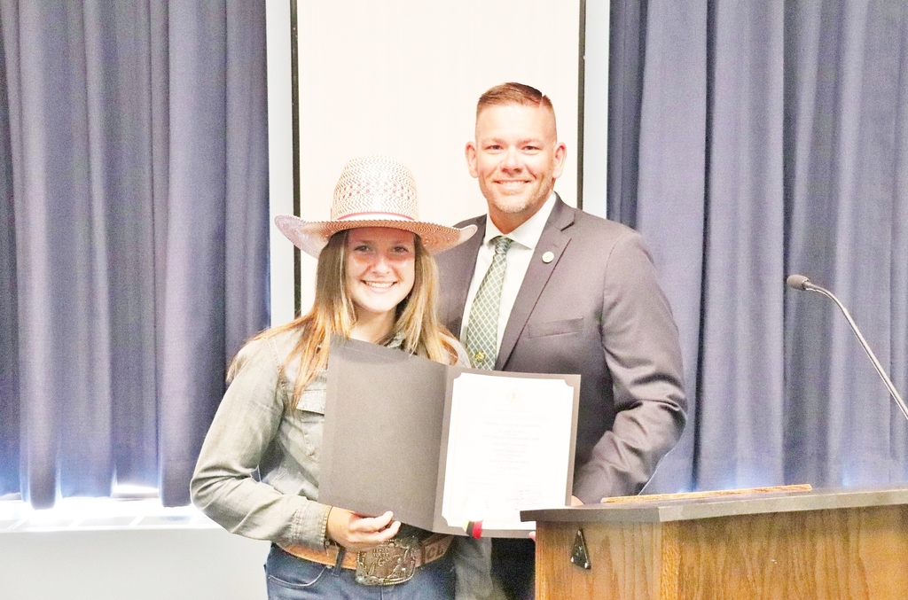 Claire Lewis presented proclamation from Wicomico Councilman Shane Baker