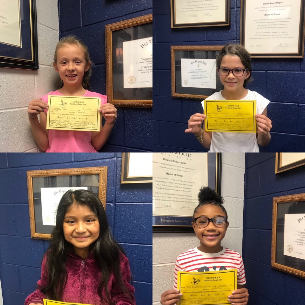 CCES Duke Shoutouts