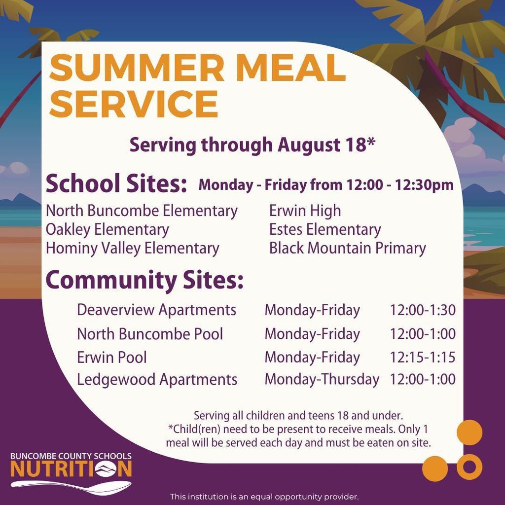 2023 summer meals