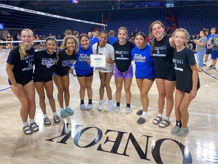 We got the HUSTLE award!!!