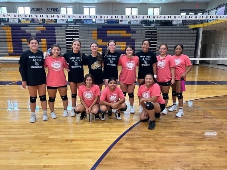 Freshman with the middle school team!