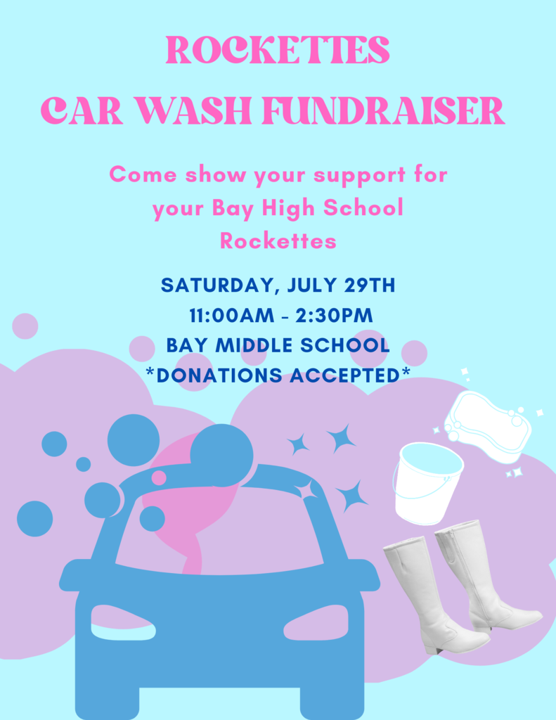 rockettes car wash flyer
