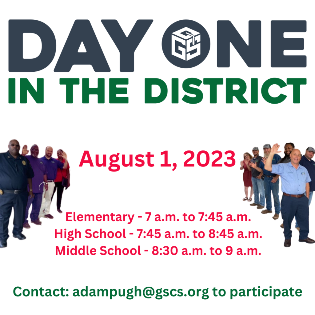 Day One in the District people waving
