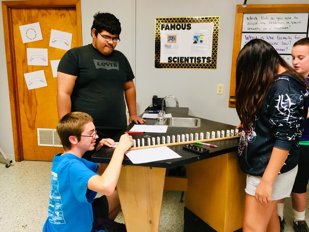 The law of inertia and calculating the average speed.