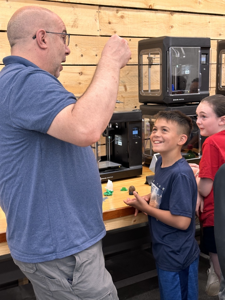 Our students are loving this 3D printing camp!