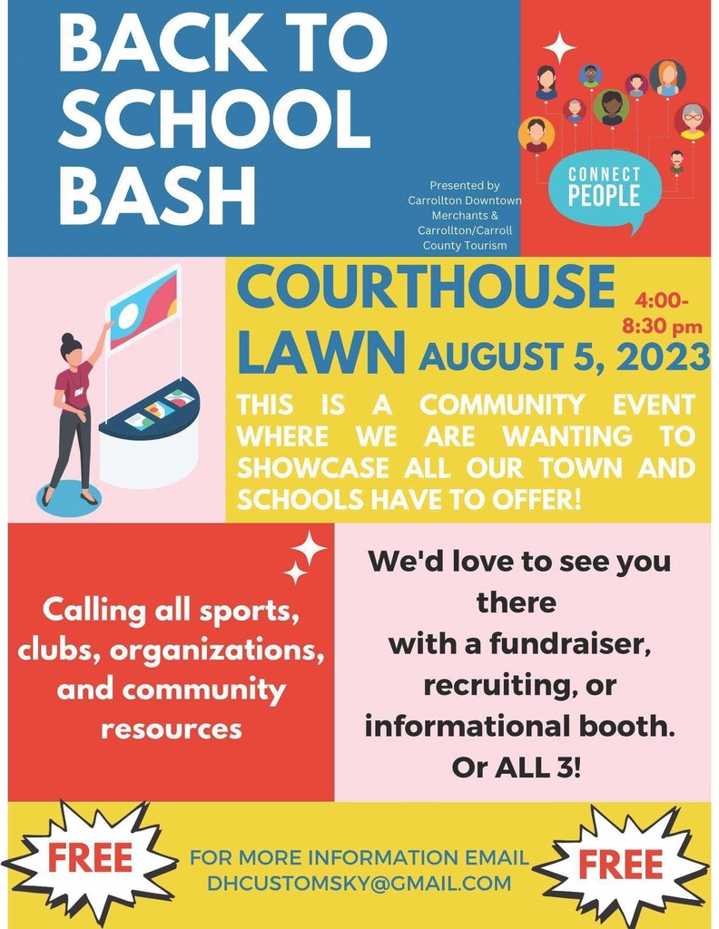 Back to School Bash flyer