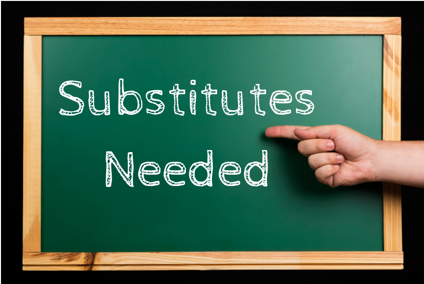 Subs Needed