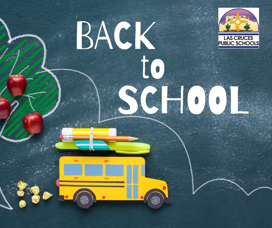 Welcome back to school incoming kindergarteners, sixth graders, and freshmen! We hope you had a terrific summer break. Today is transition day at Las Cruces Public Schools as students make their way back to the classrooms. On Thursday, LCPS will welcome all students back to school for in person learning. 