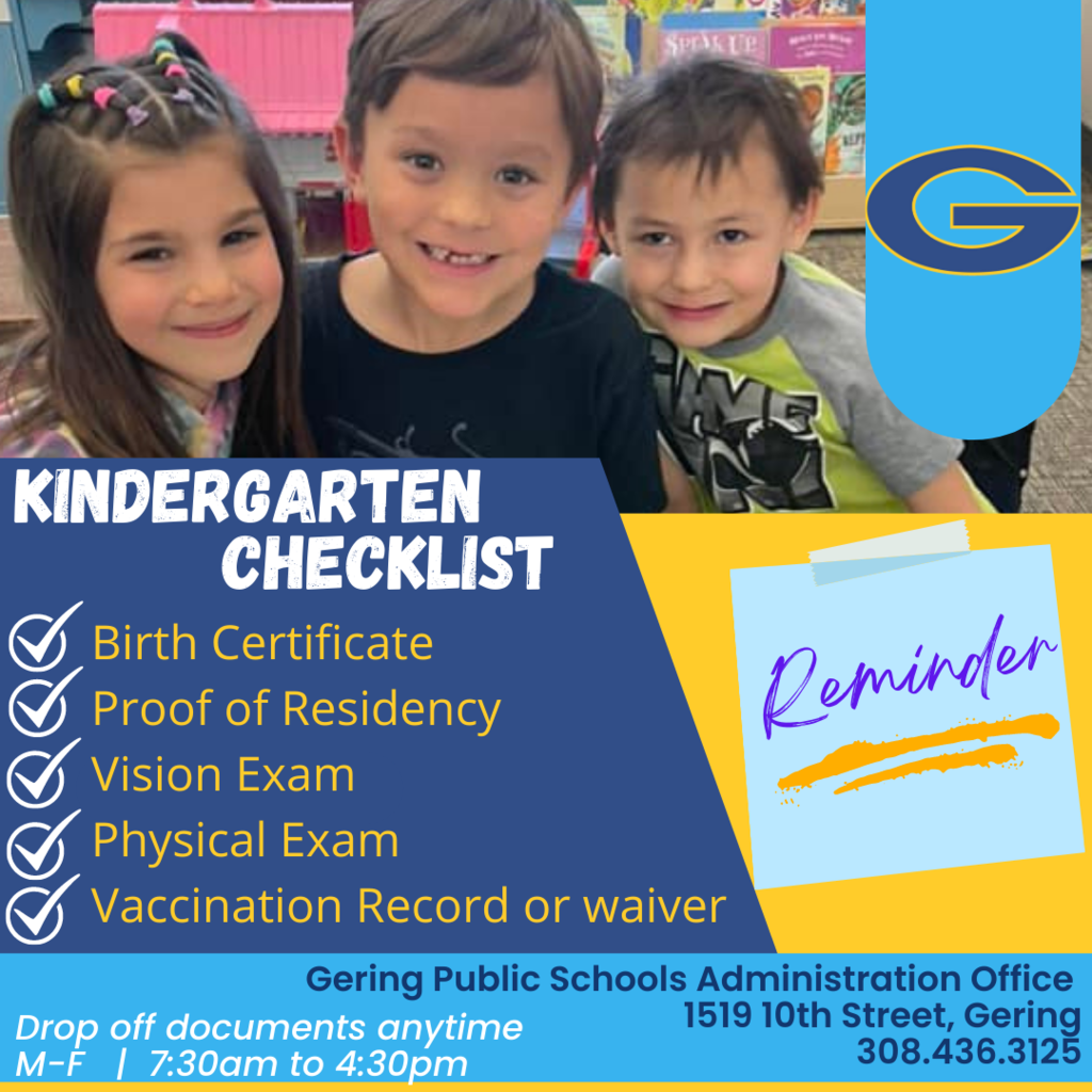 Kinder Checklist